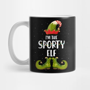 Im The Sporty Elf Christmas Mug